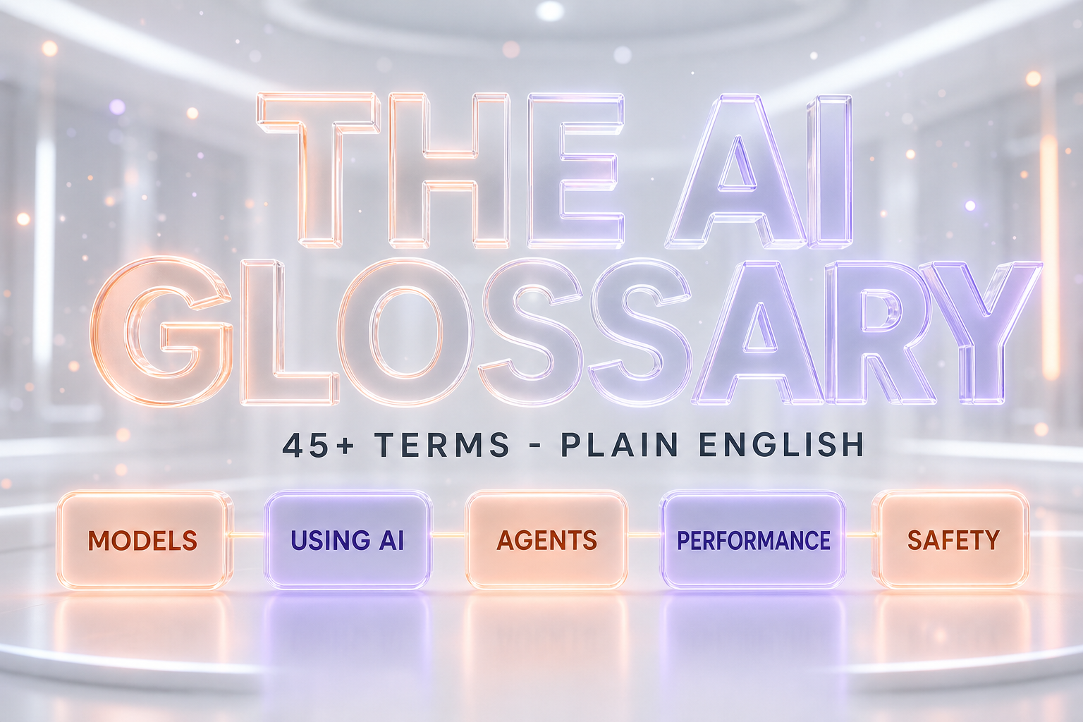 The AI Glossary: 45+ AI Terms Everyone Should Know — Illustration