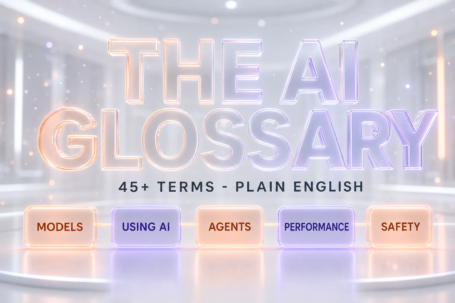 The AI Glossary: 45+ AI Terms Everyone Should Know — Illustration