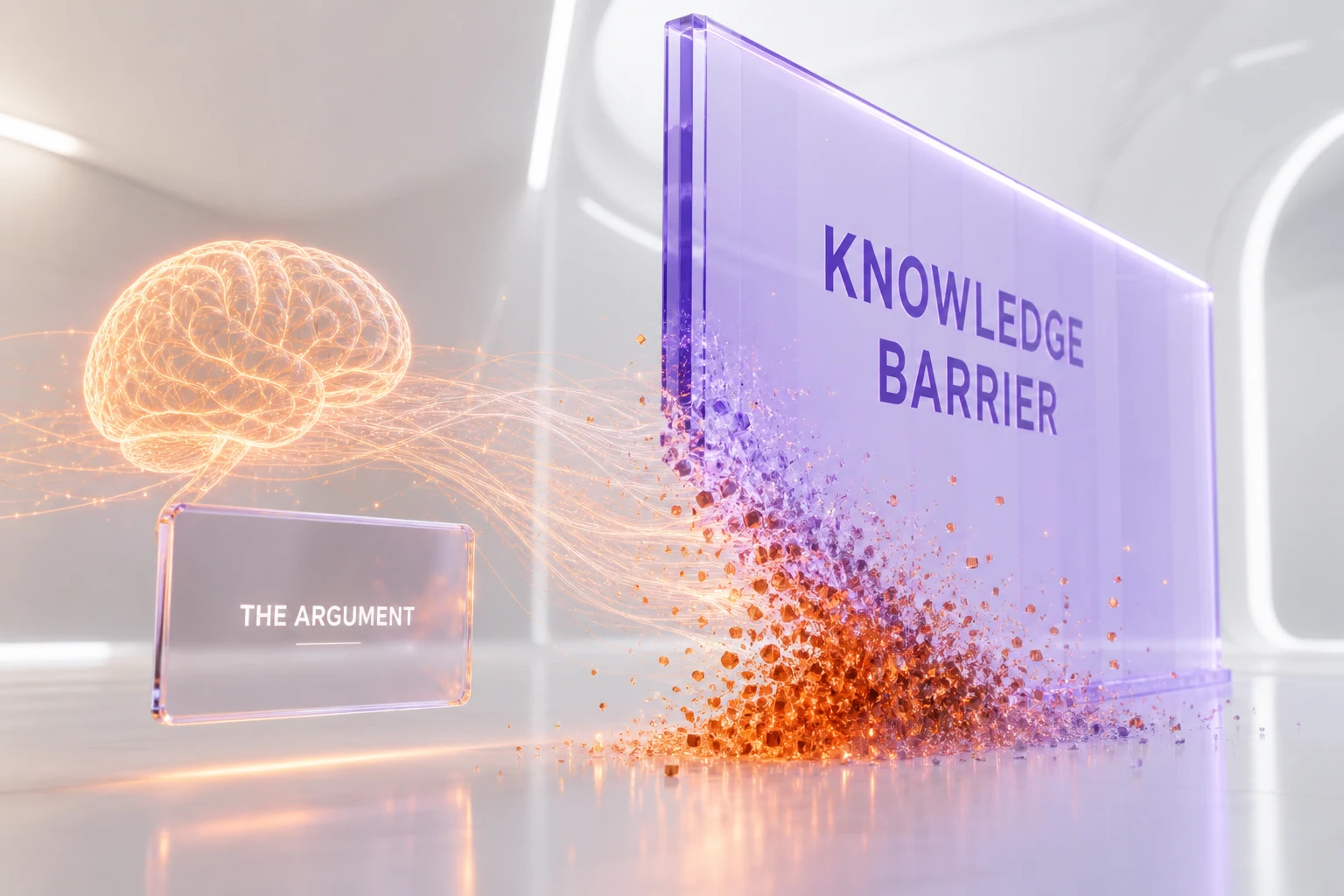The signatories' argument that AI erodes the knowledge barrier in biosecurity