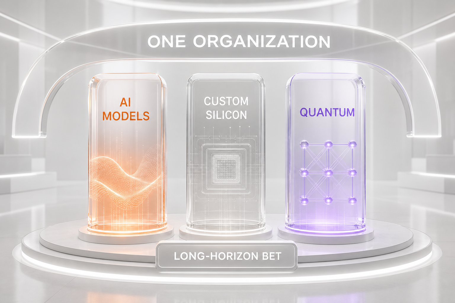 Amazon unites foundational AI models, custom silicon, and quantum computing under one organization led by Peter DeSantis