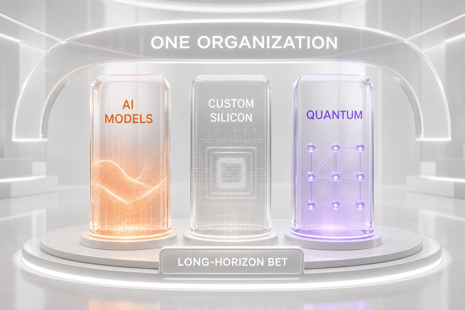Amazon unites foundational AI models, custom silicon, and quantum computing under one organization led by Peter DeSantis