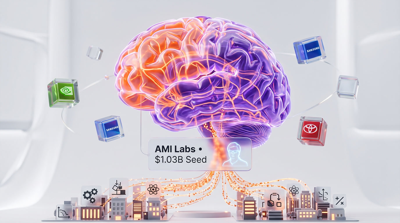 AMI Labs $1.03B Seed Round — Yann LeCun's World Models Revolution