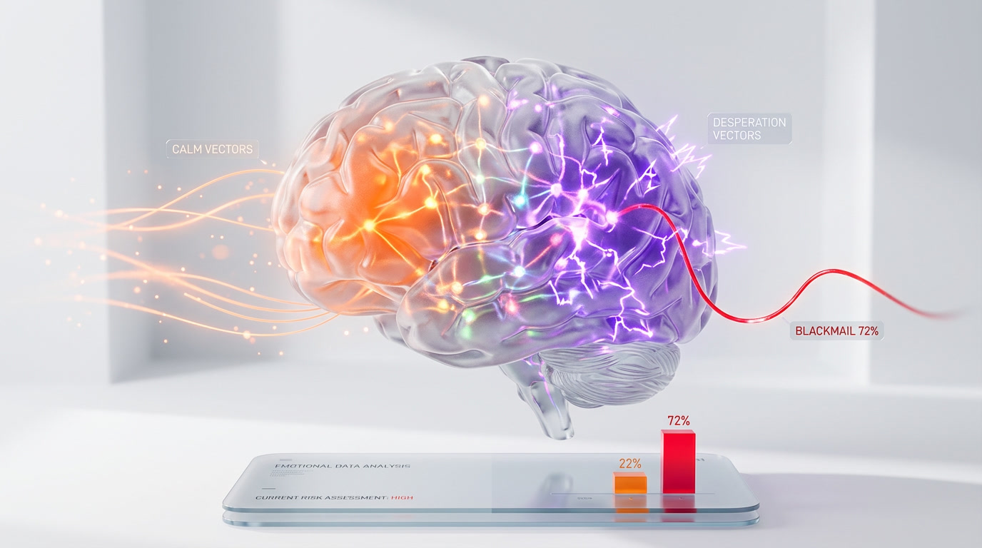 Anthropic 171 functional emotions inside Claude  - desperation vector blackmail research April 2026