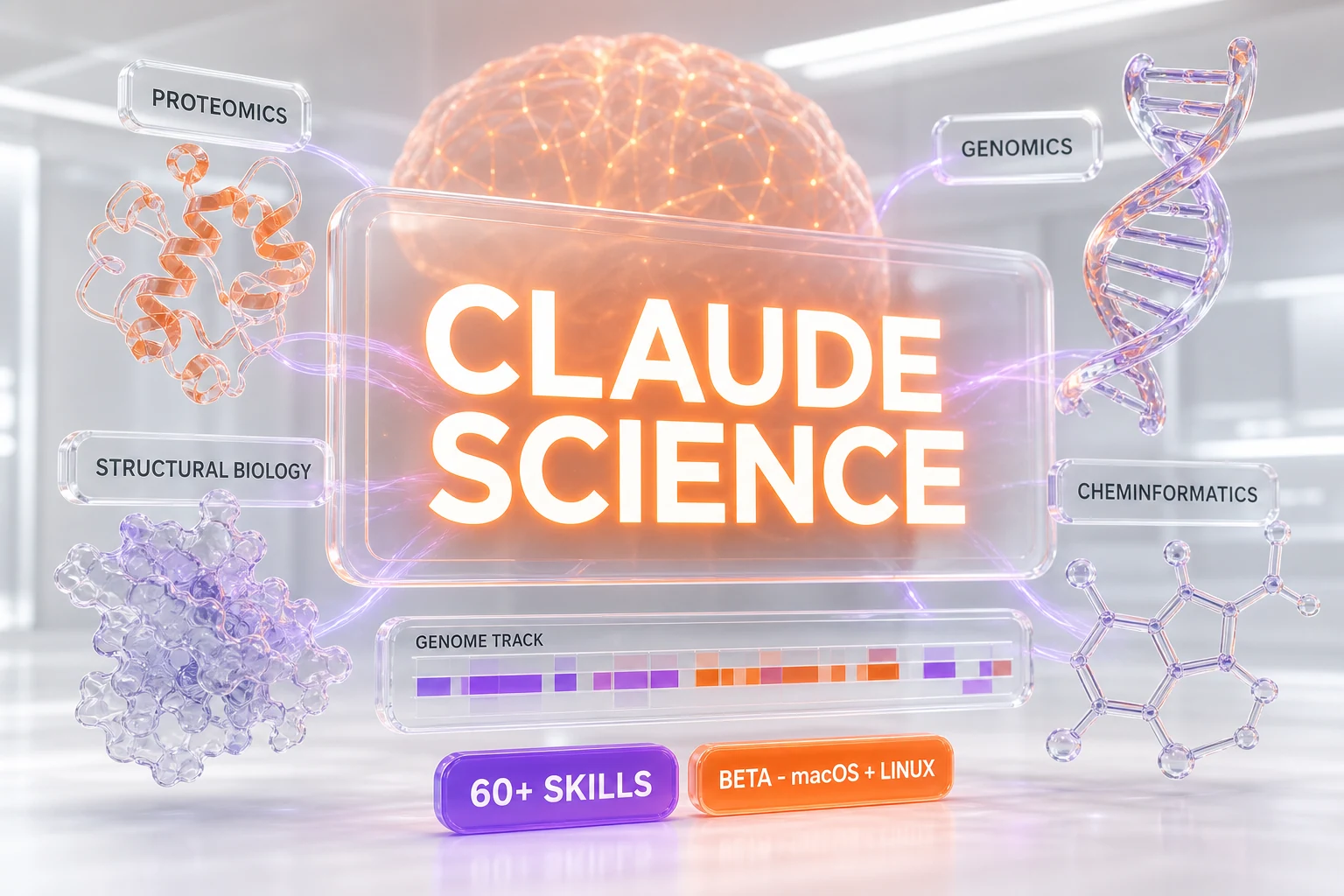 Claude Science — Anthropic's AI research workbench with 60+ science skills and a citation-checking reviewer agent