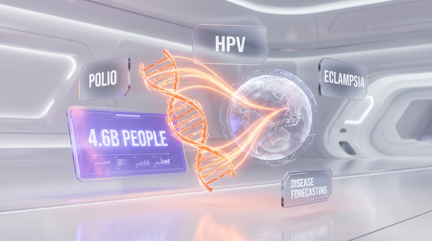 Anthropic x Gates Foundation global health and life sciences — polio, HPV, disease forecasting