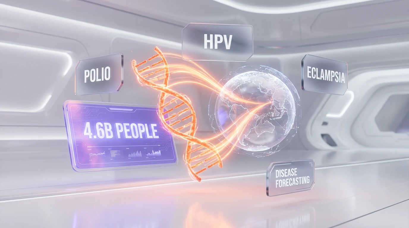 Anthropic x Gates Foundation global health and life sciences — polio, HPV, disease forecasting