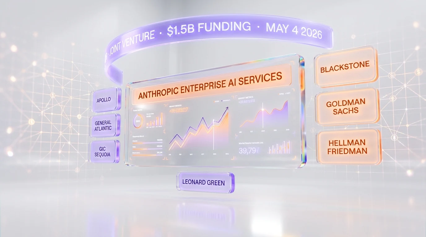 Anthropic + Goldman + Blackstone $1.5B JV investors breakdown