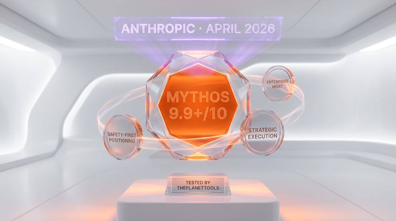 Mythos Preview verdict — ThePlanetTools scores Anthropic's safety-first positioning 9.9 out of 10 for strategic execution