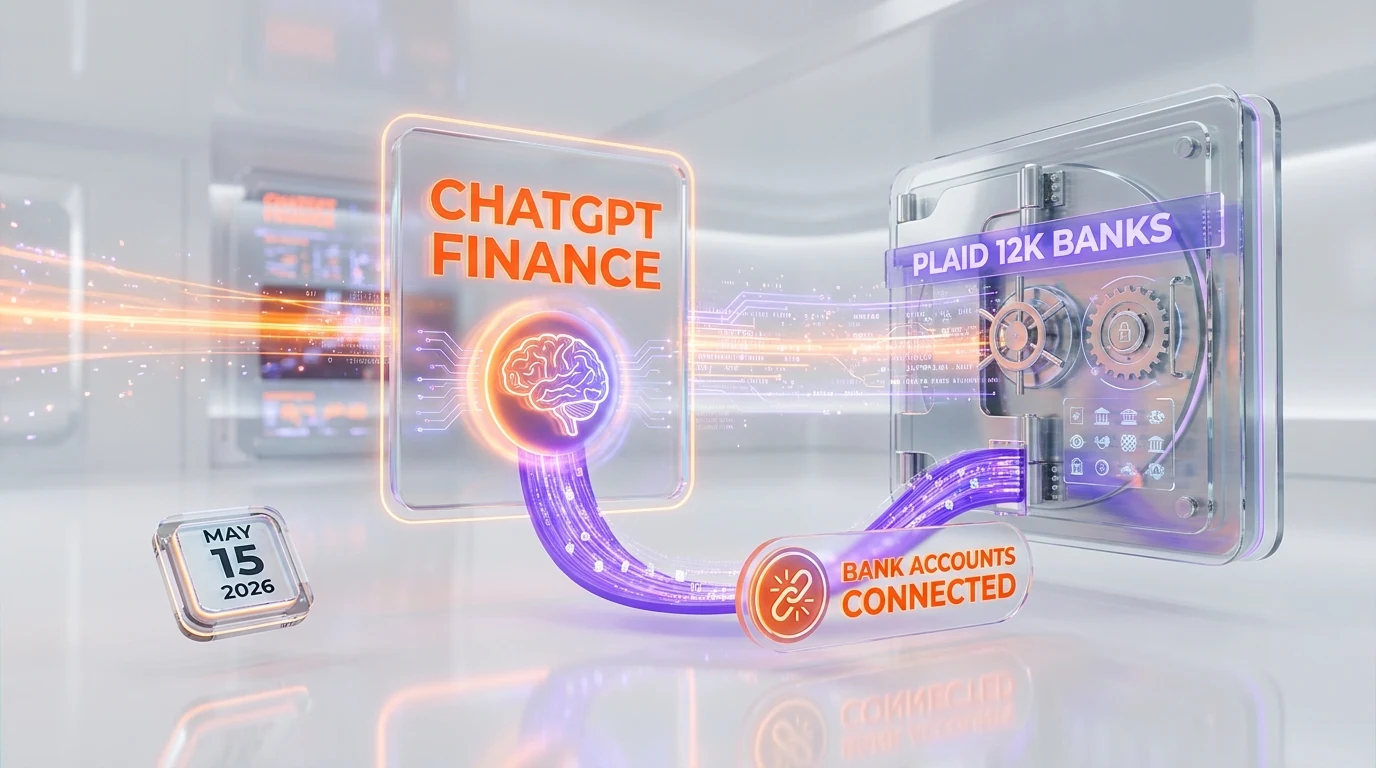 ChatGPT Personal Finance with Plaid bank connection — May 15 2026