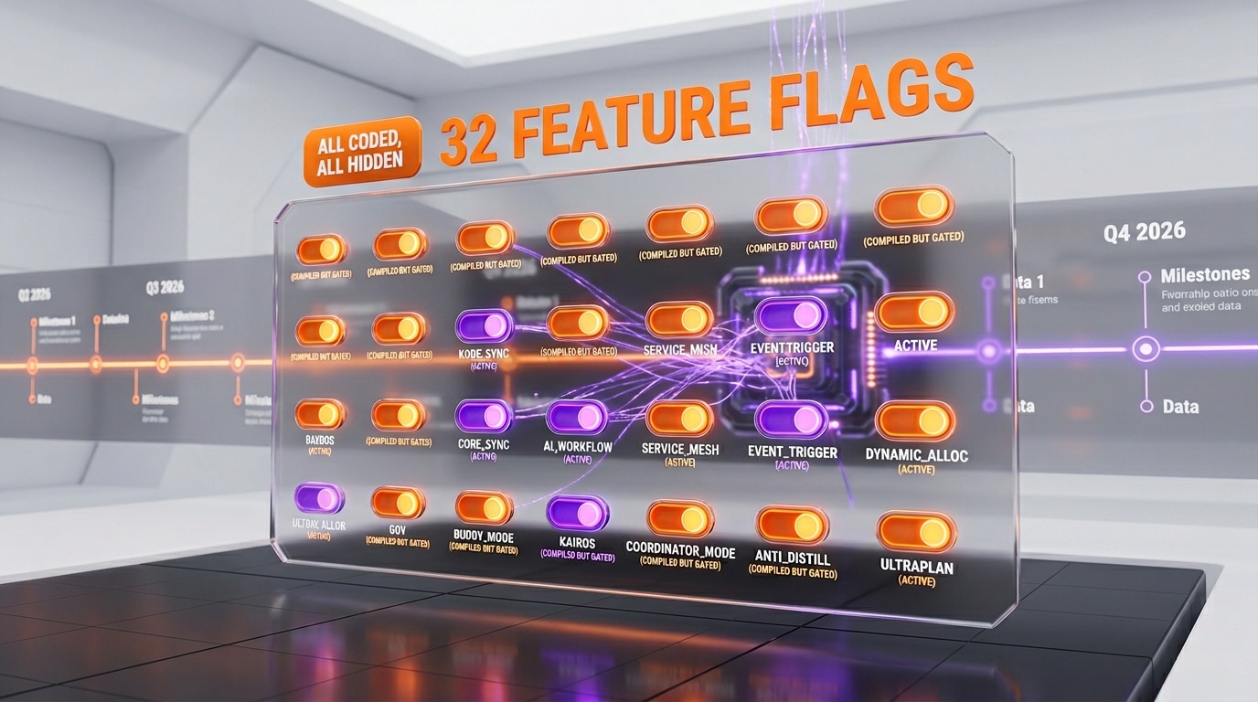 32 Feature Flags — What's Hidden in Claude Code