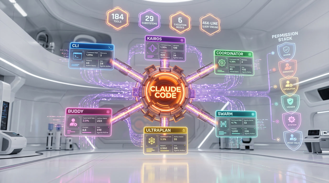 Claude Code Full Architecture — From CLI to KAIROS to Coordinator