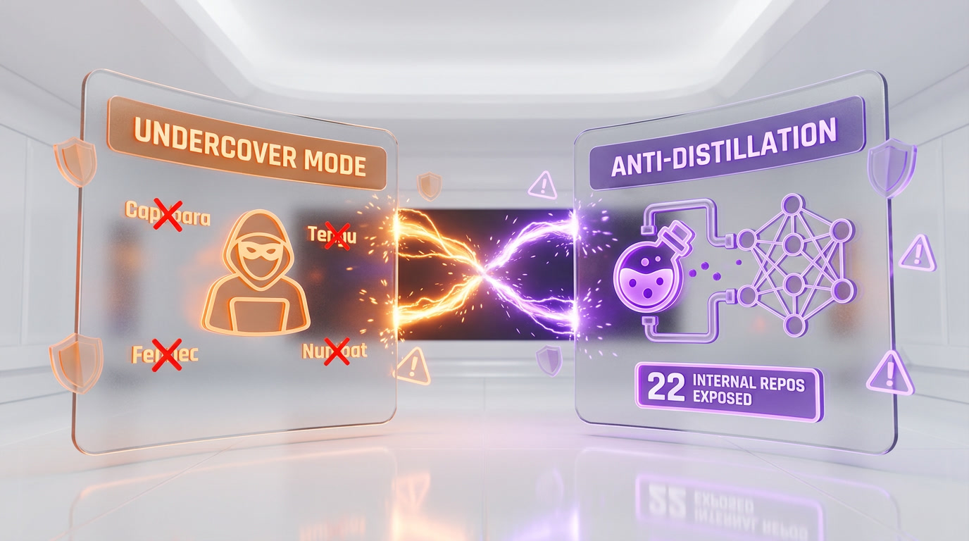 Undercover Mode vs Anti-Distillation — Anthropic's Secret Defense Systems