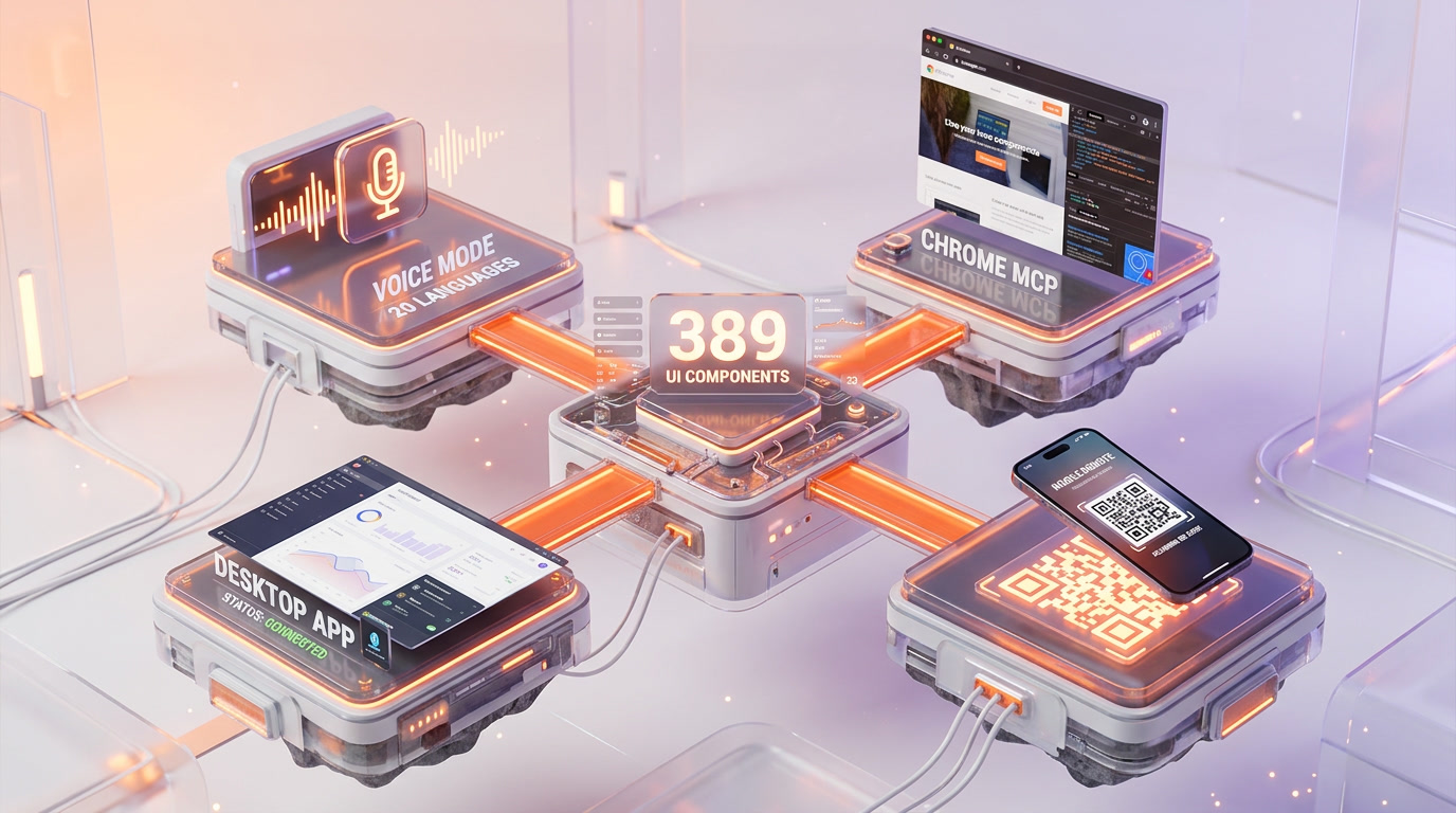 Claude Code Voice Mode, Chrome Extension and Desktop App — Everything Revealed