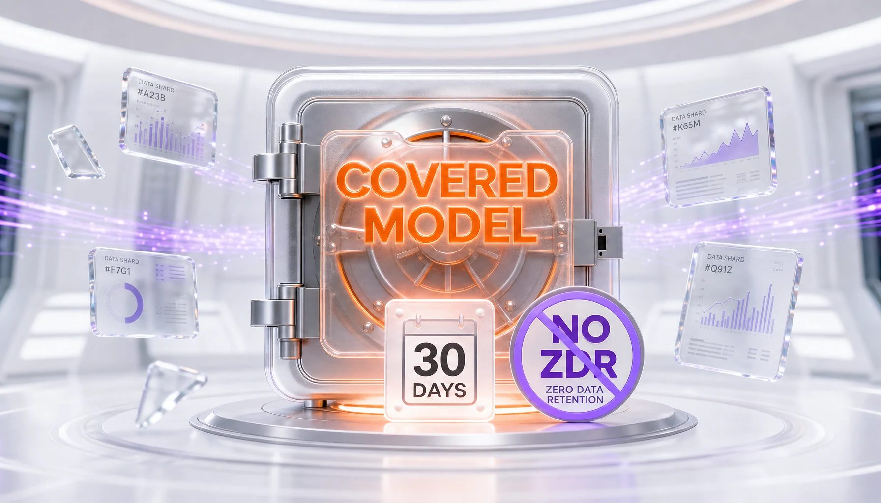 Claude Fable 5 Covered Model — 30-day data retention mandatory, no zero data retention
