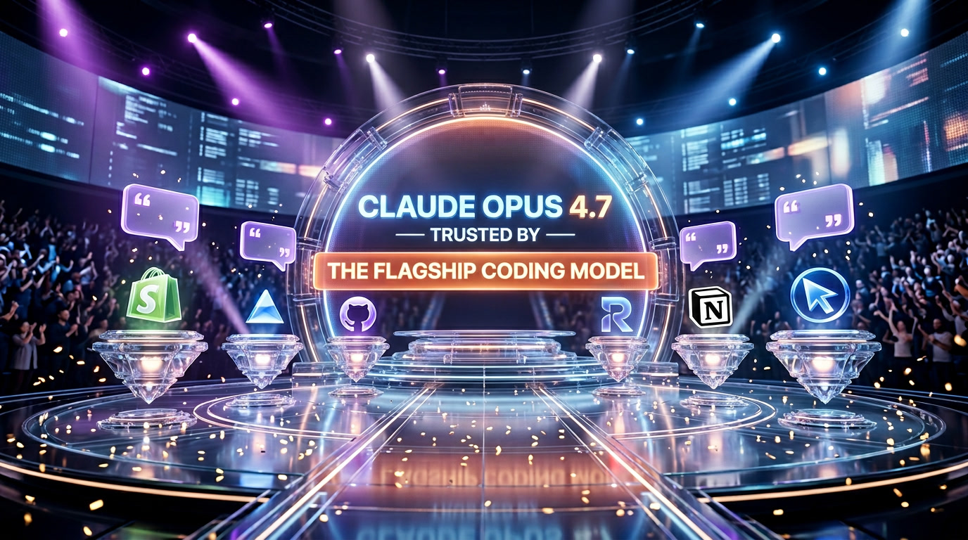 Claude Opus 4.7 partner early-access reactions — Cursor, Replit, Notion, Vercel, Devin, Bolt, Databricks, CodeRabbit