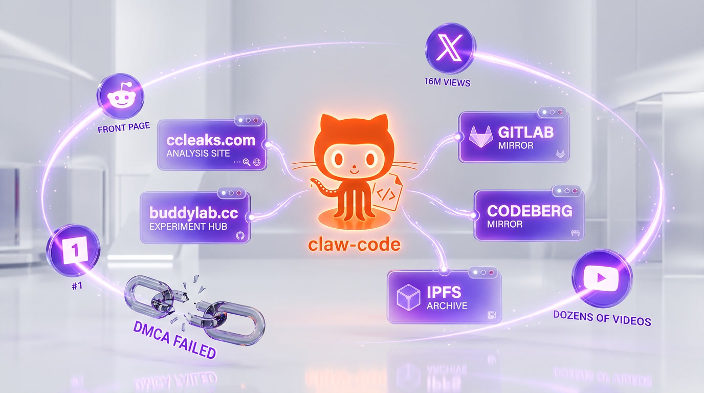 claw-code Community Ecosystem — ccleaks.com, buddylab.cc, mirrors