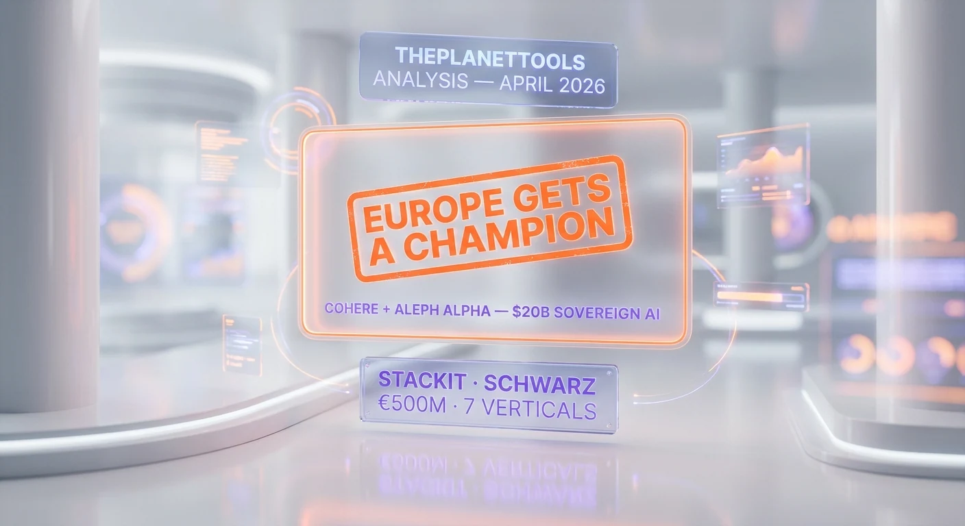 Cohere Aleph Alpha verdict Europe sovereign AI champion 20 billion 2026 ThePlanetTools analysis