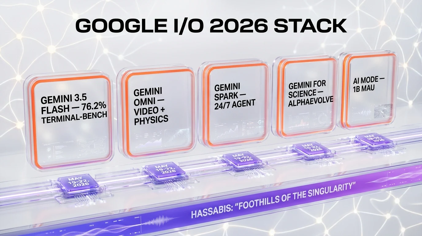 Google I/O 2026 timeline — Gemini for Science announcements