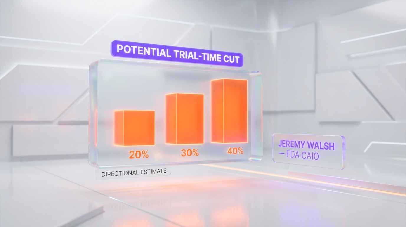 Potential 20 to 40 percent clinical trial time reduction
