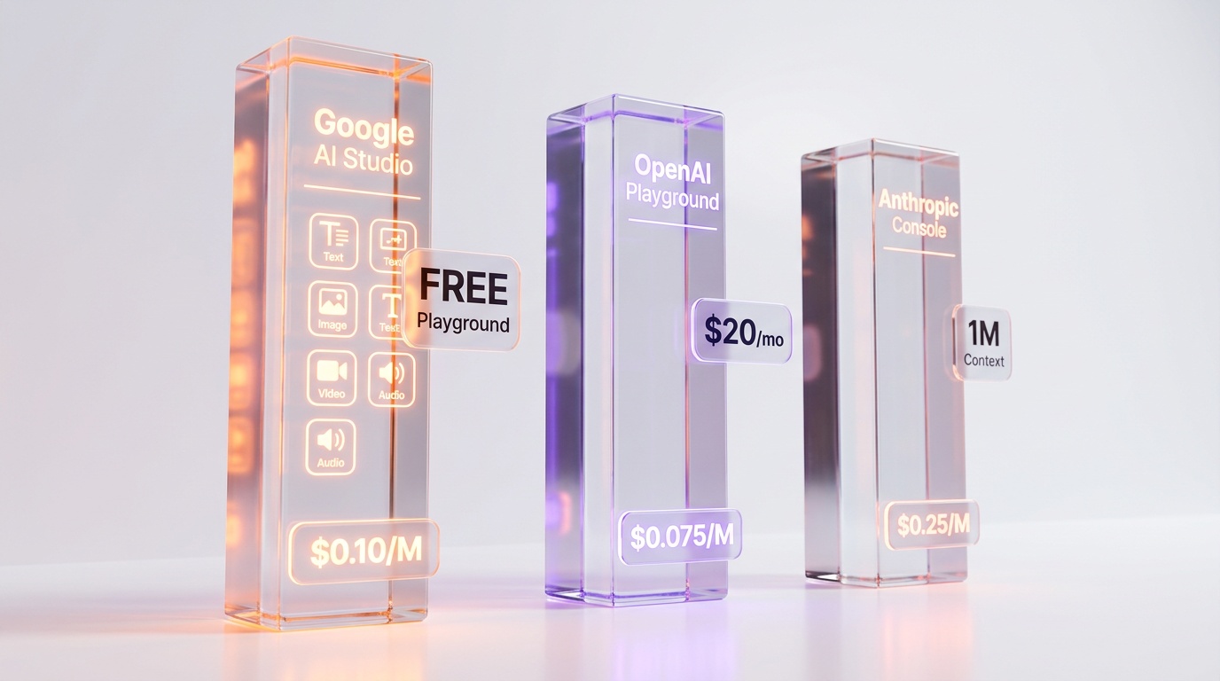 Google AI Studio Pricing vs OpenAI vs Anthropic