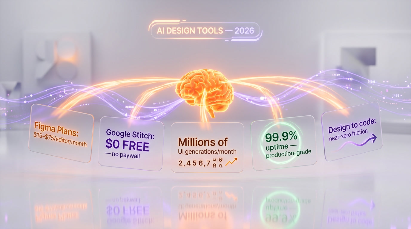 Google Stitch Just Became a Full AI Design Platform — and Figma Should Be Worried — Infographic — Key Stats