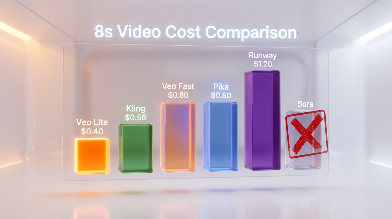 Google Veo 3.1 Complete Pricing: Lite vs Fast vs Full vs Competitors