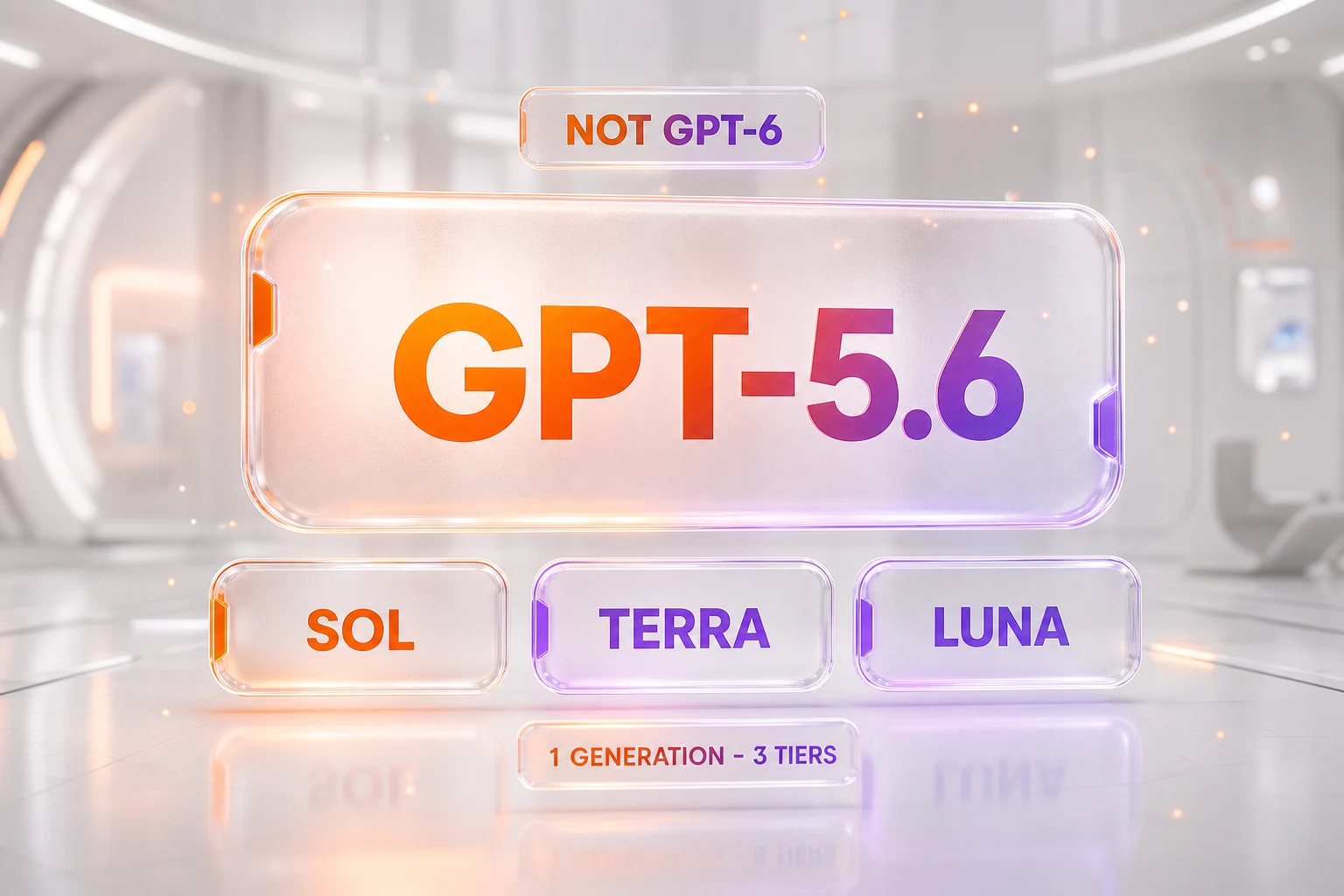 GPT-5.6 explained — Sol, Terra and Luna are three tiers of one generation, not GPT-6