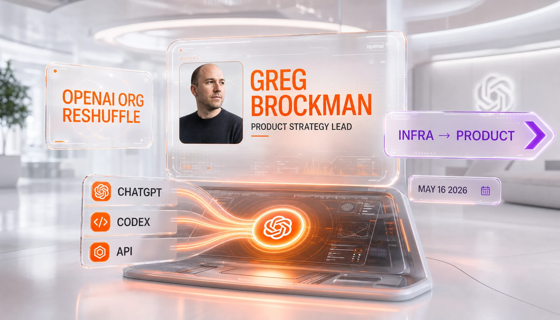 Greg Brockman takes over OpenAI product strategy — May 2026