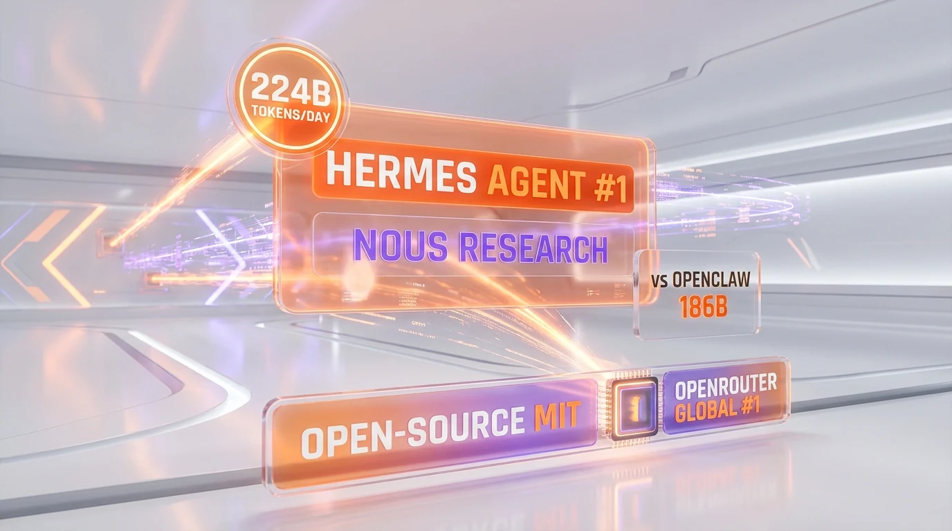 Hermes Agent by Nous Research — #1 on OpenRouter, beating OpenClaw