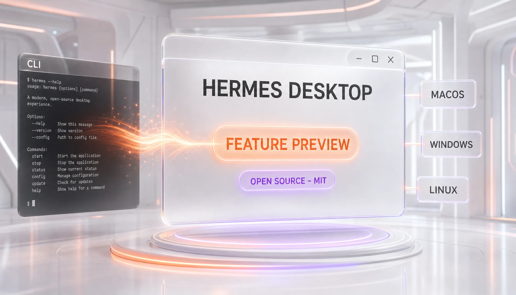 Hermes Desktop — Nous Research open source GUI app for the Hermes Agent