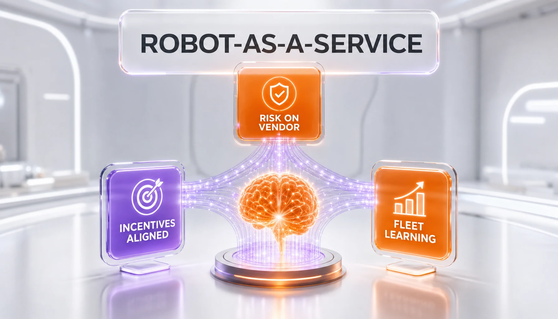 Robot-as-a-Service model anatomy — risk allocation, incentive alignment, fleet learning