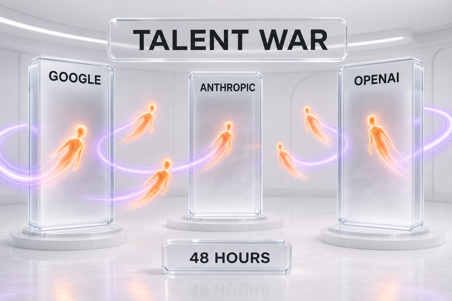 The AI-for-science talent war — top researchers moving between Google DeepMind, Anthropic, and OpenAI in June 2026