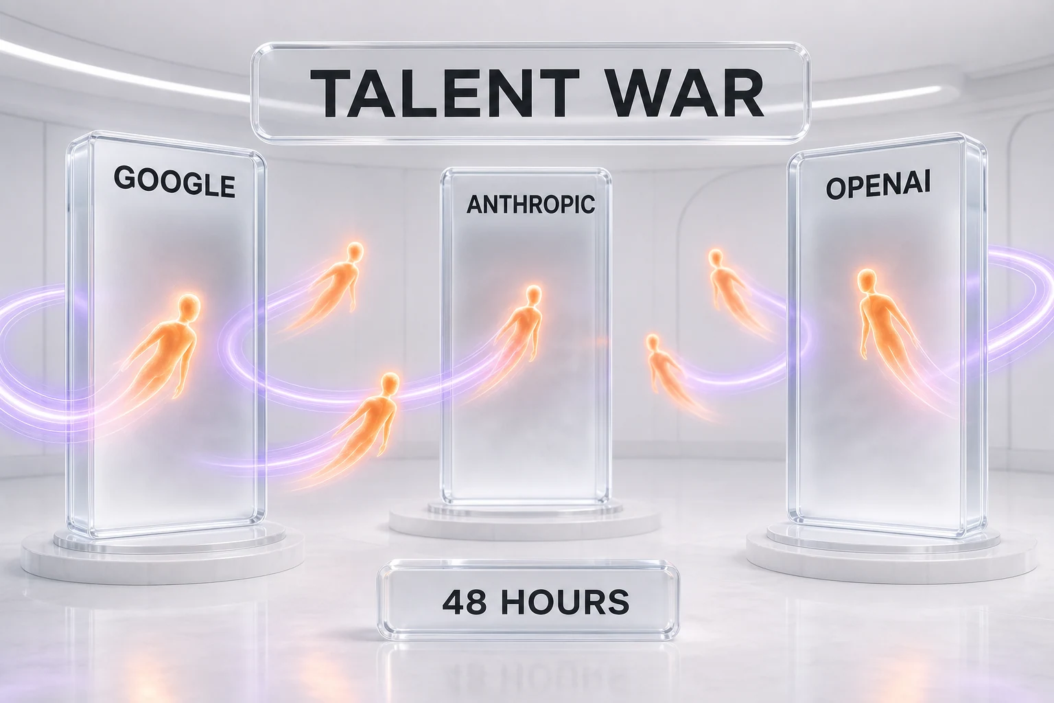 The AI-for-science talent war — top researchers moving between Google DeepMind, Anthropic, and OpenAI in June 2026