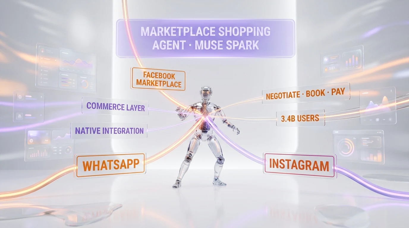 Meta AI Marketplace agent — shopping inside WhatsApp, Instagram, Facebook