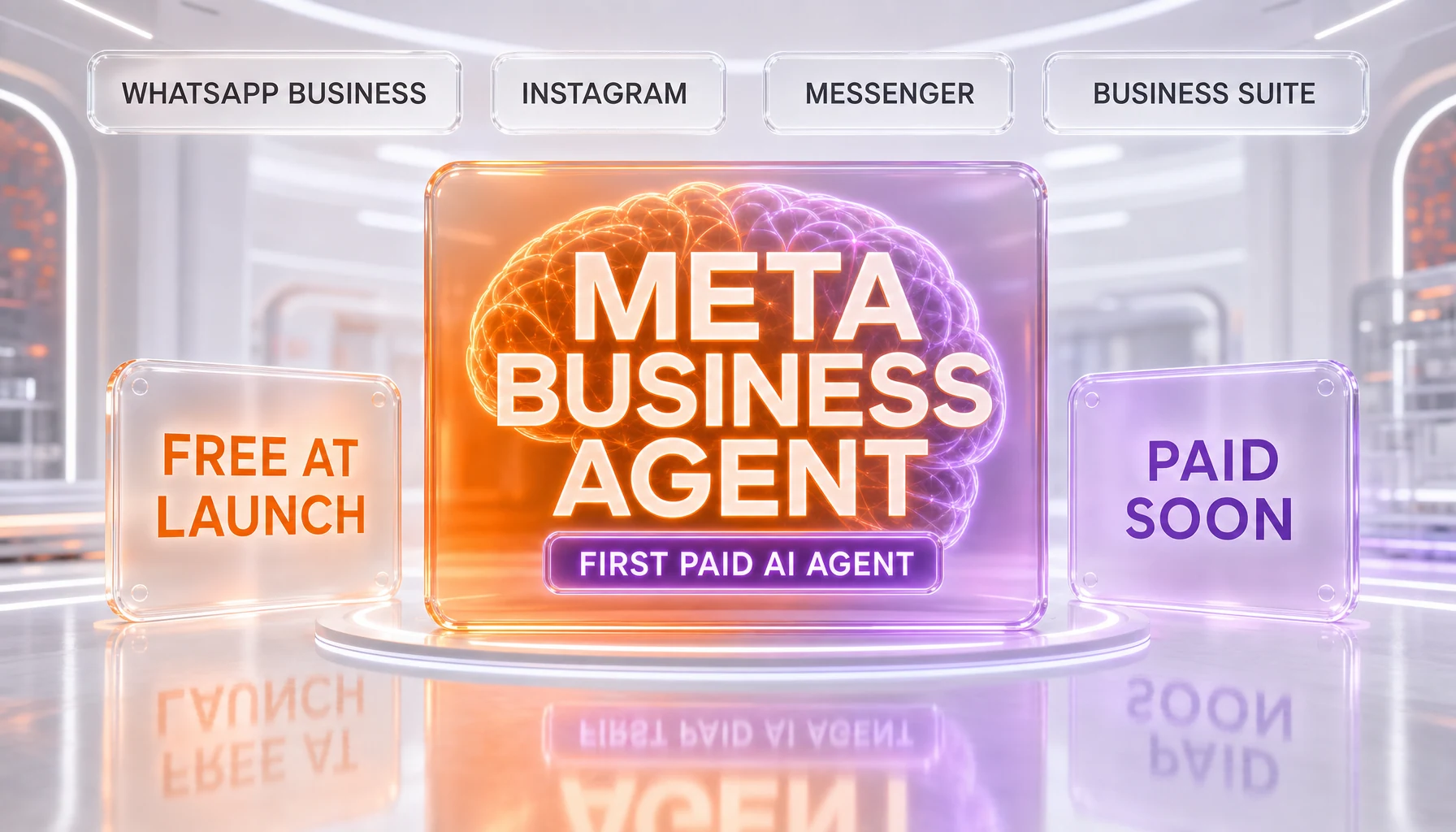 Meta Business Agent — Meta puts its first AI agent behind a paywall, free at launch, paid later