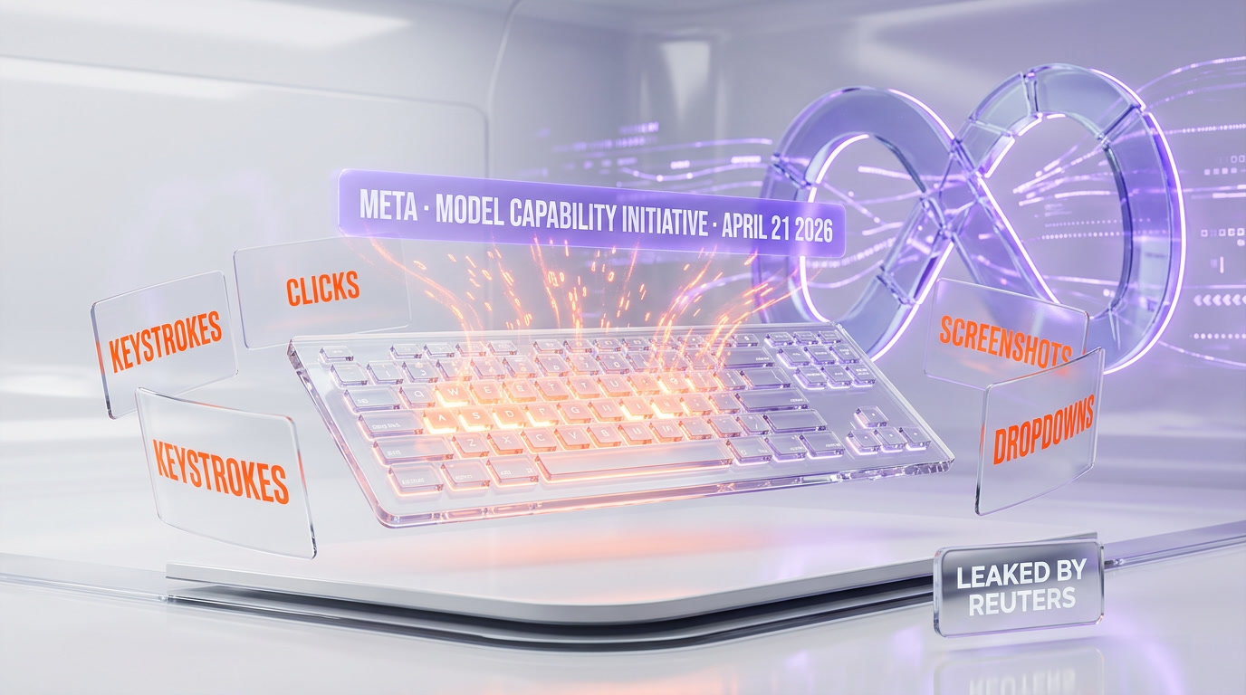 Meta Model Capability Initiative keystroke tracking employees April 2026