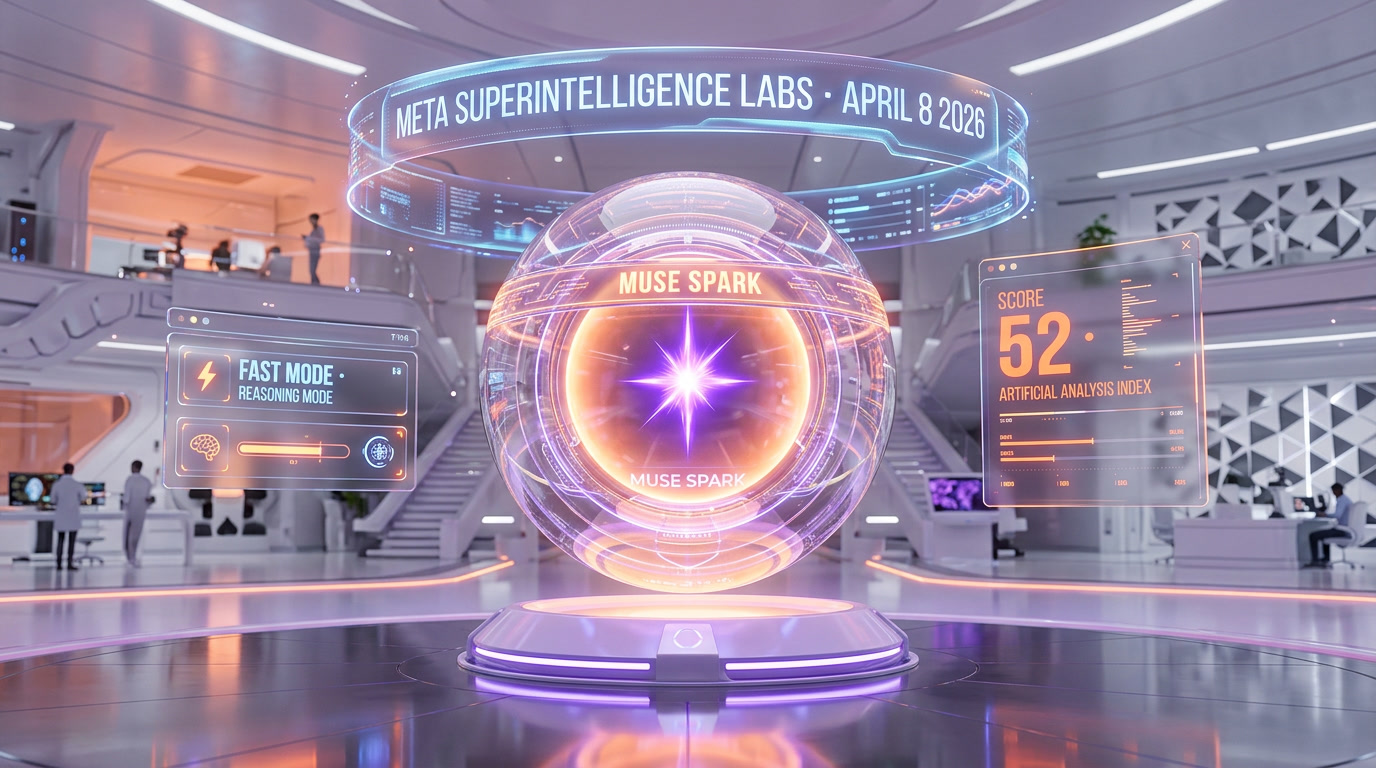 Meta Muse Spark launch — first model from Meta Superintelligence Labs, April 8 2026