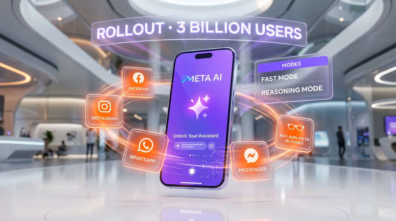 Meta Muse Spark integration — Meta AI app, Facebook, Instagram, WhatsApp, Ray-Ban smart glasses