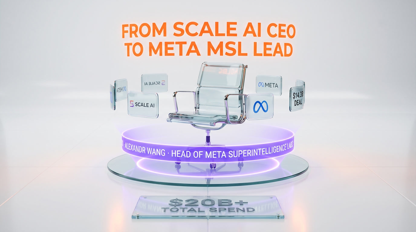 Alexandr Wang leads Meta Superintelligence Labs after $14.3B Scale AI deal