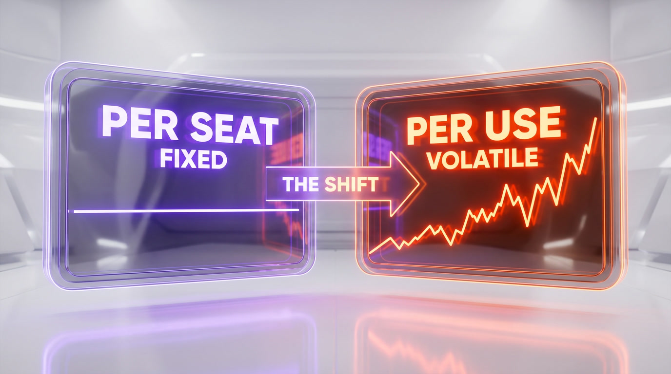 Per-seat versus per-use cost models for AI agents — token economics comparison