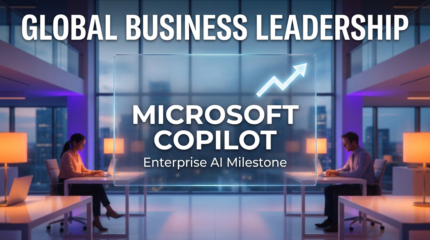 Microsoft Copilot reached 20 million paid seats with 37 billion dollar AI annualized run rate up 123 percent year over year and Accenture at 740 thousand seats in fiscal year 2026 third quarter