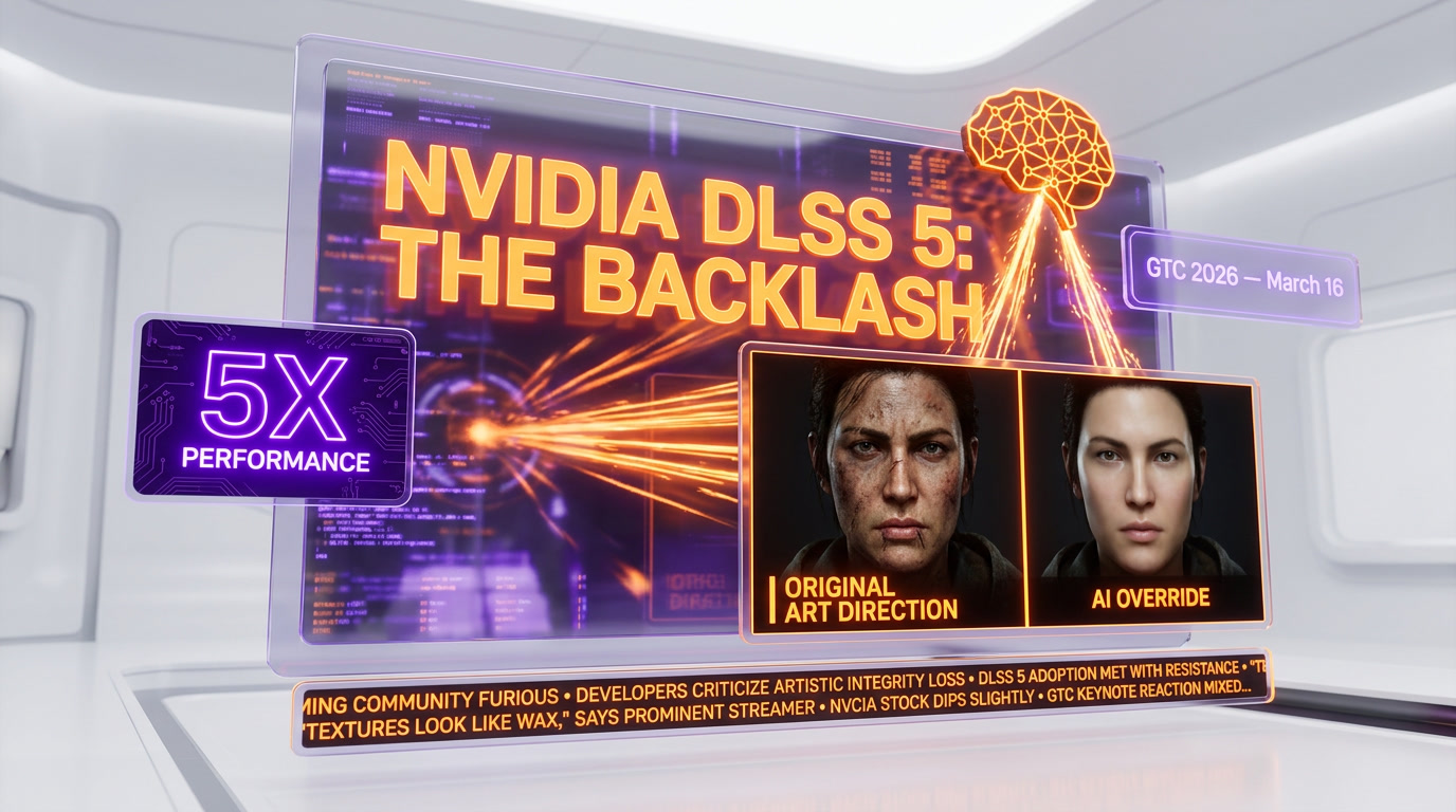 Nvidia DLSS 5: The Gaming Community Backlash Nobody Saw Coming — Hero — DLSS 5 Breaking News