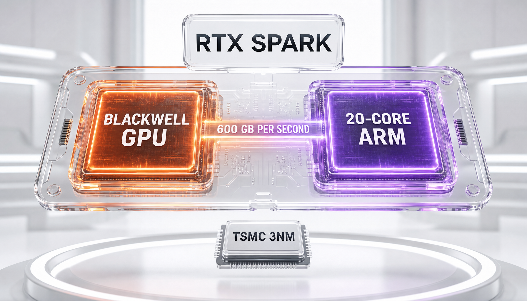 NVIDIA RTX Spark Arm PC chip unveiled at Computex 2026 with Blackwell GPU and 20-core Arm CPU