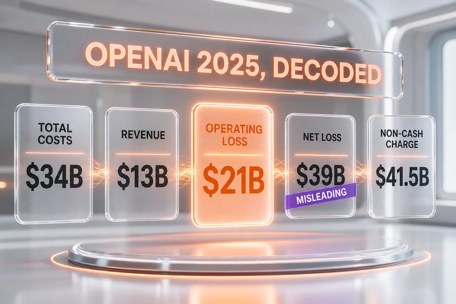 OpenAI's $34B Year, Decoded — five different 2025 figures explained