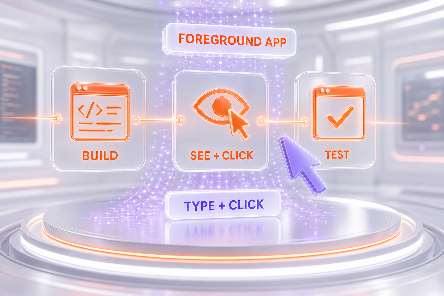 How Codex Computer Use operates a foreground Windows app while building and testing