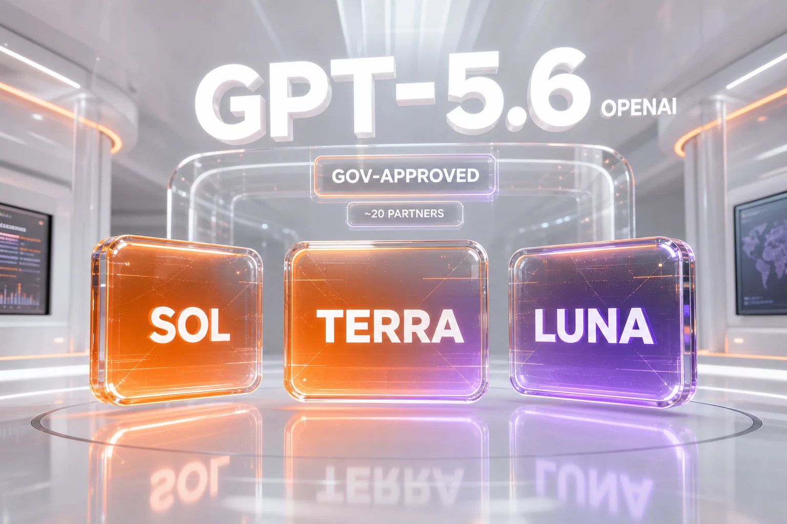 OpenAI GPT-5.6 Sol, Terra and Luna — the first frontier model released under a US government-approved access list, June 2026