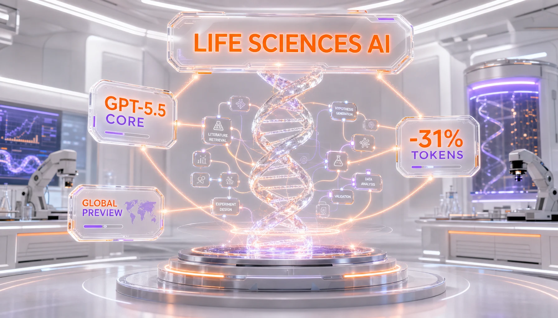 OpenAI GPT-Rosalind life sciences upgrade — GPT-5.5 architecture, Codex plugins, LifeSciBench, global research preview