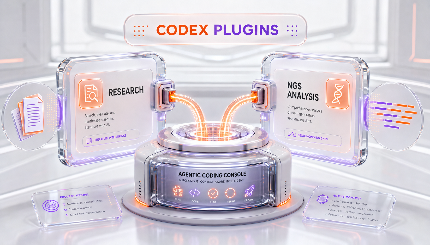 Two new Codex plugins for life sciences — Life Sciences Research and Life Sciences NGS Analysis built on the GPT-5.5 agentic architecture