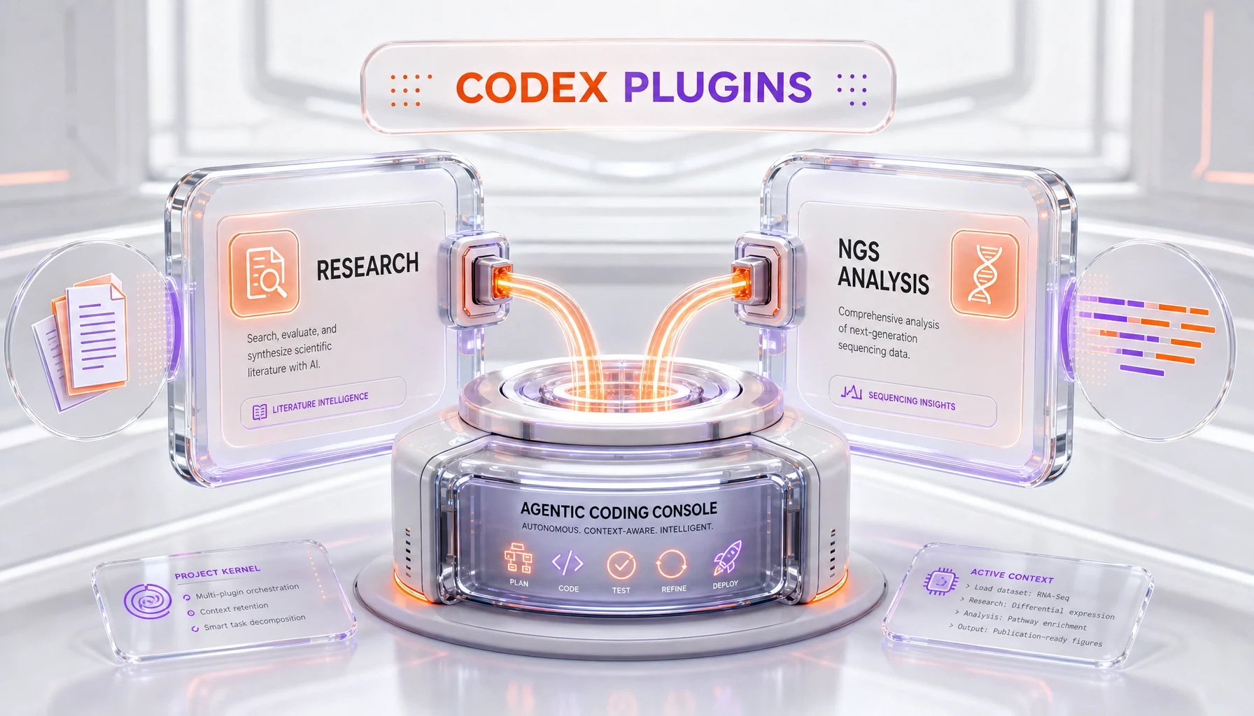 Two new Codex plugins for life sciences — Life Sciences Research and Life Sciences NGS Analysis built on the GPT-5.5 agentic architecture