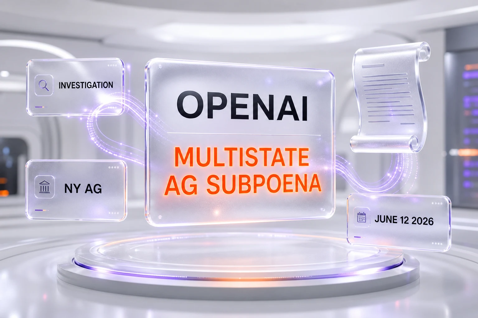 OpenAI multistate Attorney General subpoena — hero